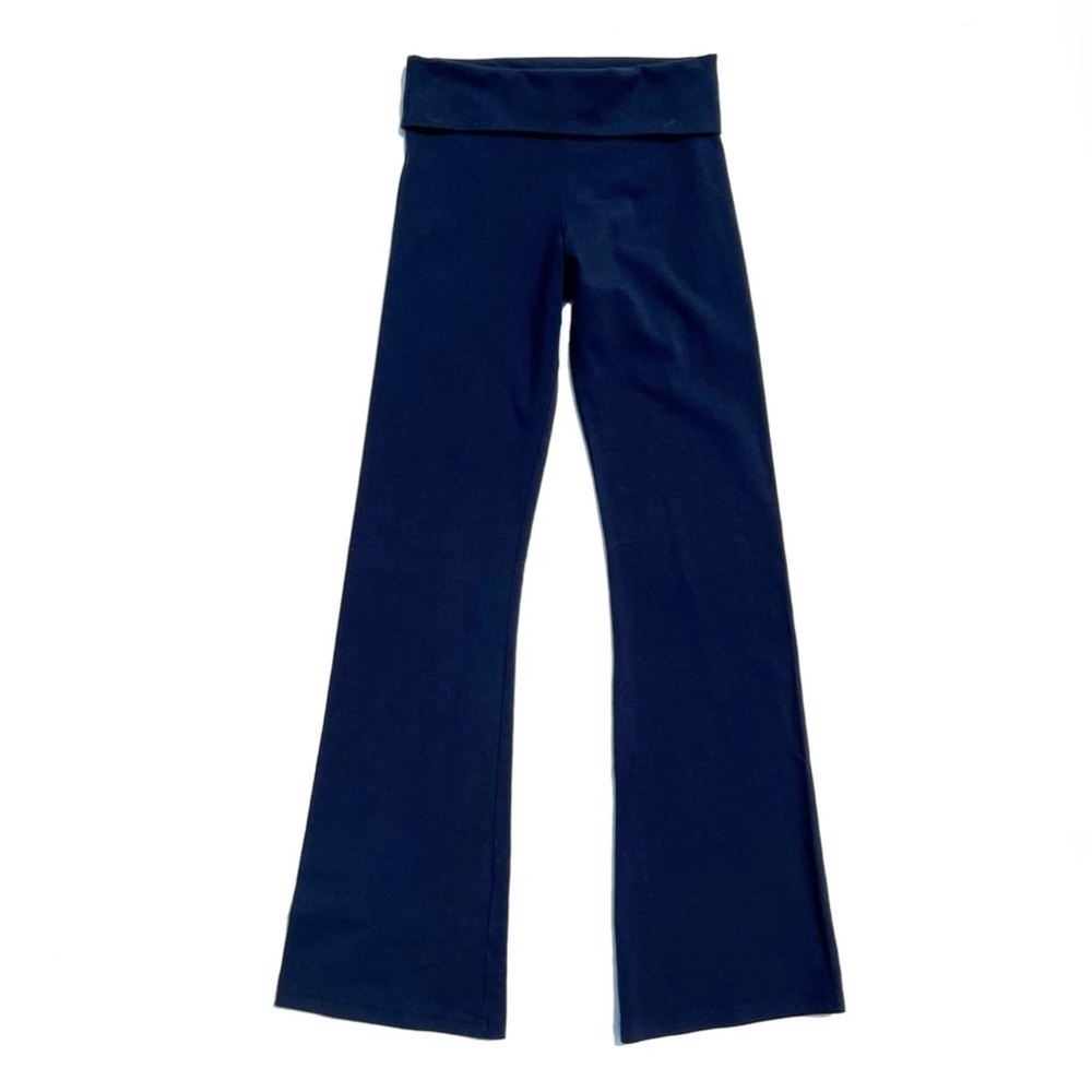 Solow Foldover Flare Legging Girls Size Small (7-8) Navy Blue so low New NWT - Picture 6 of 6
